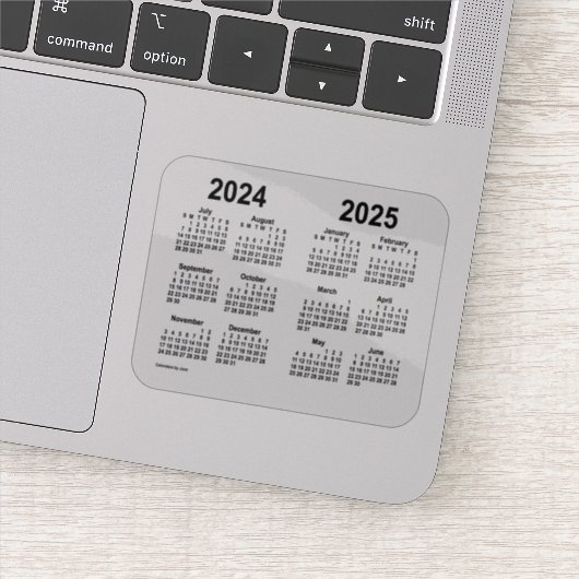 2024-2025学年カレンダーby Janz Transparent シール (詳細)