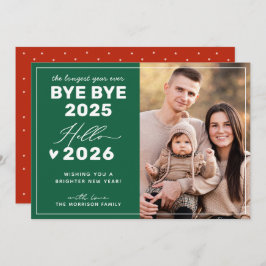 2024-2025年の新年の写真　さようなら シーズンカード