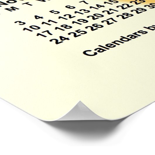 2024-2025年サンシャイン・スクール・イヤー・カレンダー / Janz ポスター (角)