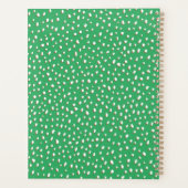 2024 - 2025緑パーソナライズされた学生 プランナー手帳 (裏面)