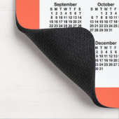 2024-2025 Janz Mouse padによるトマトレッドカレンダー マウスパッド (コーナー)