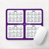 2024-2027紫4年カレンダーby Janz マウスパッド (マウス)