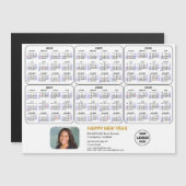 2024-2029カレンダー企業のフォトホワイト磁気 (正面/裏面)