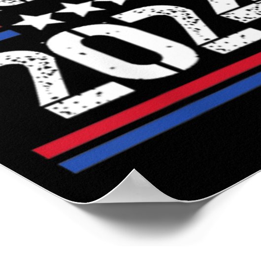 2024 2 Side I'm Voting Entermined Felon ポスター (角)