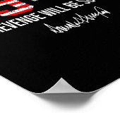 2024 45 47私の復讐は成功するアメリカのFla ポスター (角)