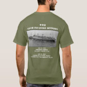 2024 65歩兵第懇親会 – ハドソンバレーダーク Tシャツ (裏面)