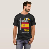 2024 ANY YEARスペイン・エスパーニャ・サッカーカスタム Tシャツ (正面フル)