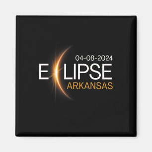 2024 Arkansas Totality Eclipse Arkansas 太陽の 2024 マグネット
