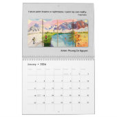 2024 Art Calendar Vanessa's Art Studio カレンダー (1月 2026)