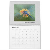 2024 Art Calendar Vanessa's Art Studio カレンダー (3月 2027)