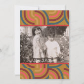 2024 Dragonティール（緑がかった色）新年フォトホリデーカード 招待状 (裏面)