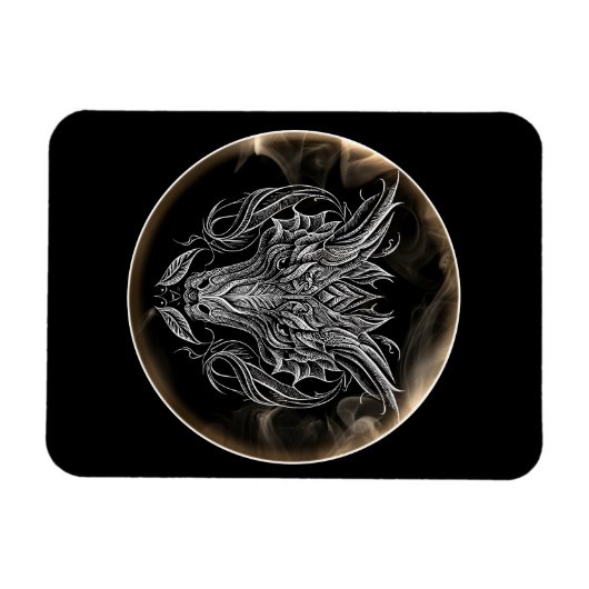 2024, Dragon Year Flexible Photo Magnet マグネット (横)