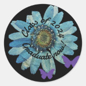 2024 Envelopシールとシールの卒業クラス ラウンドシール (正面)