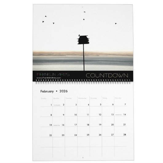 2024 Farms & Fields Calendar by Franklin Arts カレンダー (2月 2026)
