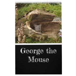 2024 George the mouse calendar 24 カレンダー