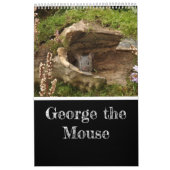 2024 George the mouse calendar 24 カレンダー (カバー)