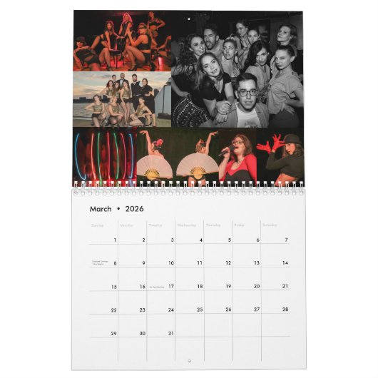 2024 GPCカレンダー カレンダー (3月 2026)