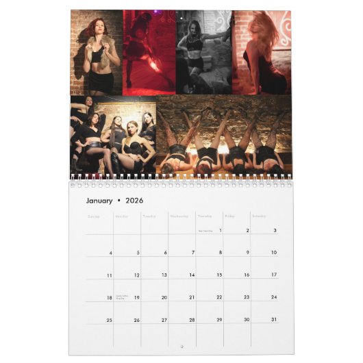 2024 GPCカレンダー カレンダー (1月 2026)