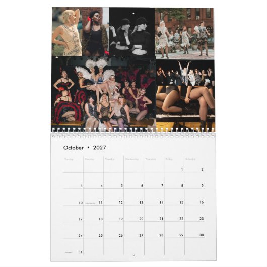 2024 GPCカレンダー カレンダー (10月 2027)