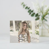 2024 Grad Photo Neutral II発表カード ポストカード (スタンド正面)