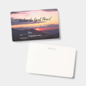 2024 JW convention バッジ (正面&裏面)