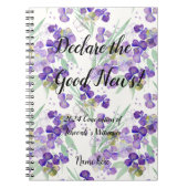 2024 JW convention hydrangeas ノートブック (正面)