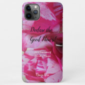 2024 JW convention Roses photo and name iPhoneケース (裏面)