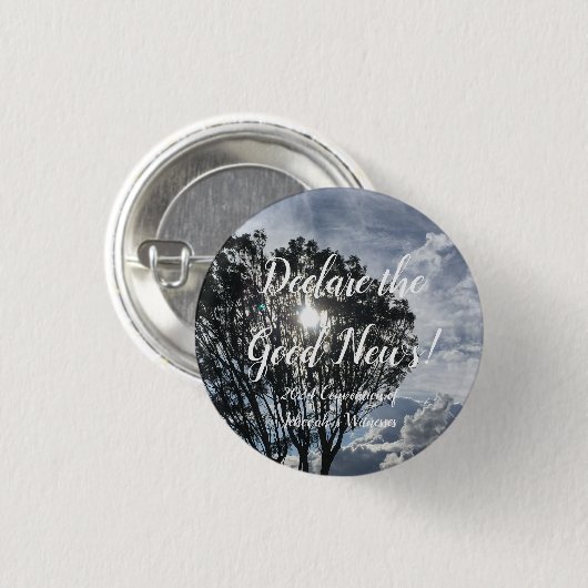 2024 JW Convention sunlight and clouds 缶バッジ (正面&裏面)