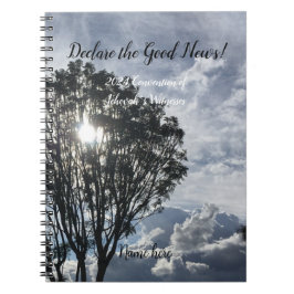 2024 JW Convention sunlight with name  ノートブック