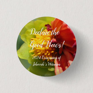 2024 JW Declare the Good News Dahlia customize 缶バッジ