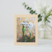 2024 JW year text Psalm 56:3  ポストカード (スタンド正面)