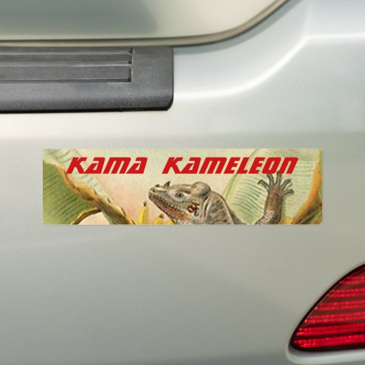 2024 KAMALA HARRIS kameleon CHAMELEON Lizard バンパーステッカー (車上)