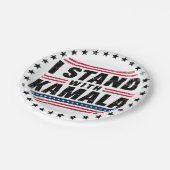 2024 Kamala Harris Madam President USA投票 ペーパープレート (アングル)