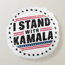 2024 Kamala Harris Madam President USA投票 ラウンドクッション