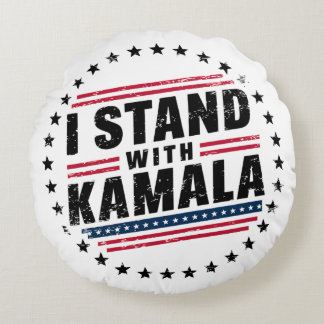 2024 Kamala Harris Madam President USA投票 ラウンドクッション