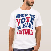 2024 Kamala Harris Madam President USA投票 Tシャツ (正面)