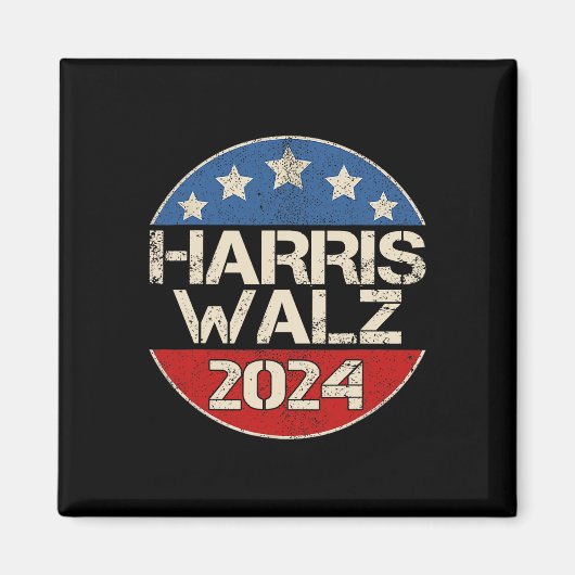 2024 Kamalaharris Timwalz 2024 マグネット (正面)