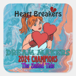 2024 Love of Moving Champステッカー スクエアシール