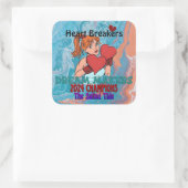 2024 Love of Moving Champステッカー スクエアシール (バッグ)