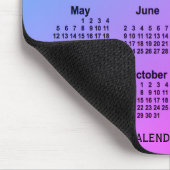 2024 Miami Gray Calendar by Janz Mouse pad マウスパッド (コーナー)