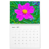 2024 My Rubio Garden Calendar of Flowers カレンダー (3月 2027)