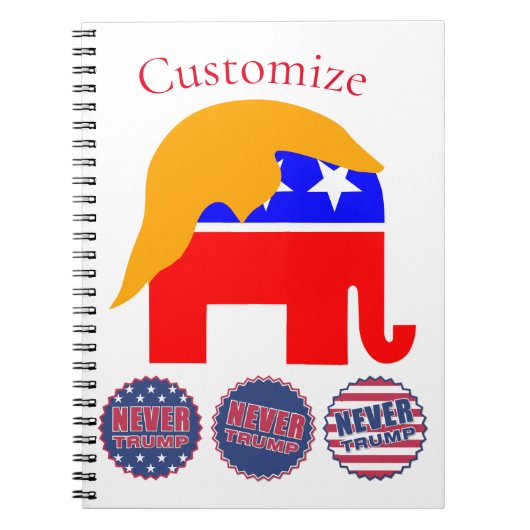 2024 Never Trump Thunder_Cove ノートブック (正面)