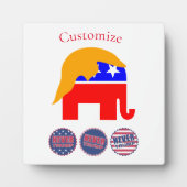 2024 Never Trump Thunder_Cove フォトプラーク (正面)