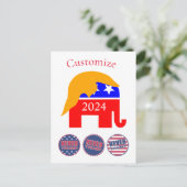 2024 Never Trump Thunder_Cove ポストカード (スタンド正面)