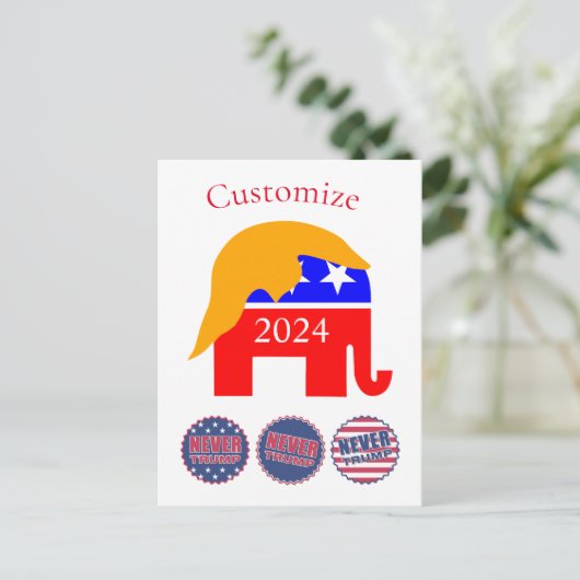 2024 Never Trump Thunder_Cove ポストカード (スタンド正面)