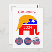 2024 Never Trump Thunder_Cove ポストカード (正面/裏面)