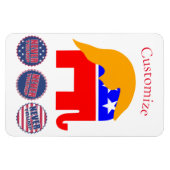 2024 Never Trump Thunder_Cove マグネット (横)