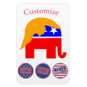 2024 Never Trump Thunder_Cove マグネット (縦)