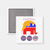 2024 Never Trump Thunder_Cove マグネット (正面/裏面)