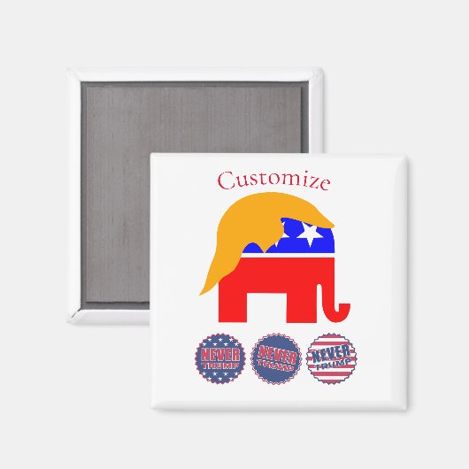 2024 Never Trump Thunder_Cove マグネット (正面/裏面)
